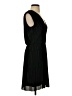 Cache 100% Polyester Solid Black Cocktail Dress Size XS - photo 4