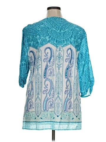 Chico's 3/4 Sleeve Blouse (view 2)