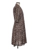 Derek Lam 100% Polyester Animal Print Brown Casual Dress Size EU (IT) 36 / US 0 - photo 4