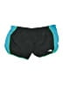 The North Face 100% Polyester Color Block Green Athletic Shorts Size XL - photo 1