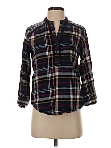 Kookai 3/4 Sleeve Button-Down Shirt (view 1)