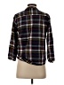 Kookai 100% Cotton Plaid Black 3/4 Sleeve Button-Down Shirt Size EU 36 / US 6 - photo 2