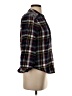 Kookai 100% Cotton Plaid Black 3/4 Sleeve Button-Down Shirt Size EU 36 / US 6 - photo 4