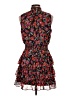 1.State 100% Polyester Floral Black Cocktail Dress Size L - photo 2