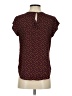 Lily White 100% Polyester Stars Brown Short Sleeve Top Size S - photo 2