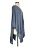 Zenana Outfitters Blue Poncho Size S - photo 4