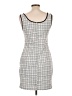 Shein Houndstooth Gray Casual Dress Size 12 - photo 2