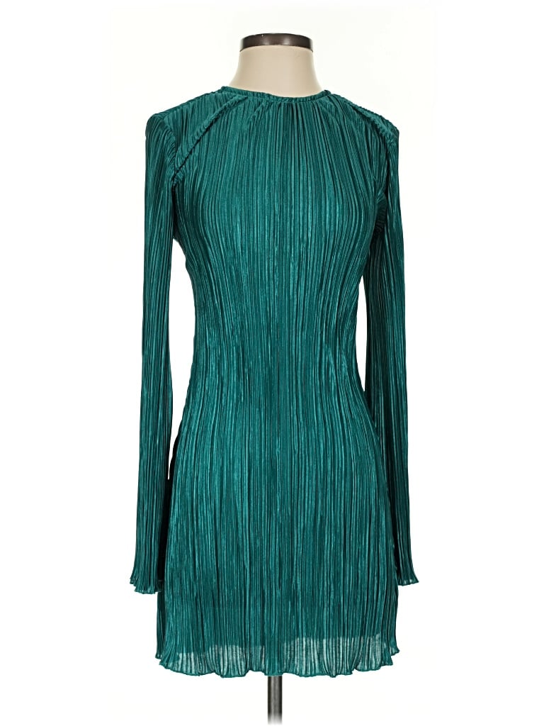 12th Tribe Cocktail Dress: Teal Dresses - Used - Size X-Small
