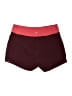 Active by Old Navy Color Block Burgundy Athletic Shorts Size L - photo 2
