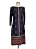 Wisp Paisley Blue Casual Dress Size 10 - photo 1