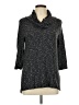 Kaileigh Gray 3/4 Sleeve Top Size L - photo 1