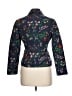 Boston Proper Floral Blue Blazer Size 10 - photo 2