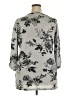 Lane Bryant Gray 3/4 Sleeve Blouse Size 18 - 20 Plus - photo 2