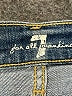 7 For All Mankind Hearts Blue Jeans Size 27 waist - photo 7