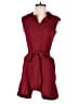 Assorted Brands Solid Burgundy Romper Size S - photo 1