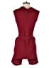 Assorted Brands Solid Burgundy Romper Size S - photo 2