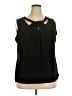 Jones Studio Black Sleeveless Blouse Size 2X - photo 1