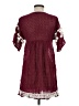 Sugar Lips Burgundy 3/4 Sleeve Top Size XS - photo 2