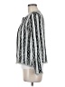 Adrianna Papell 100% Polyester Stripes Silver Blazer Size M (petite) - photo 5