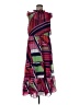 Julia Jordan 100% Polyester Graphic Red Casual Dress Size 8 - photo 1