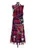 Julia Jordan 100% Polyester Graphic Red Casual Dress Size 8 - photo 2