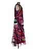 Julia Jordan 100% Polyester Graphic Red Casual Dress Size 8 - photo 4