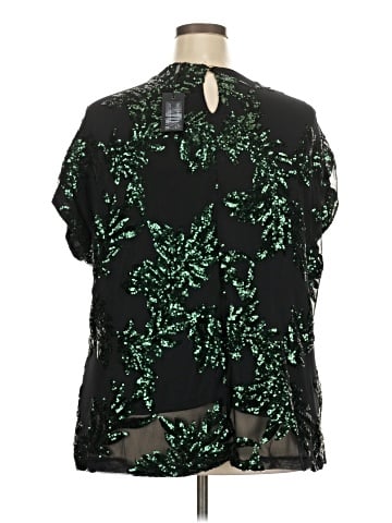 Cable & Gauge Short Sleeve Blouse (view 2)