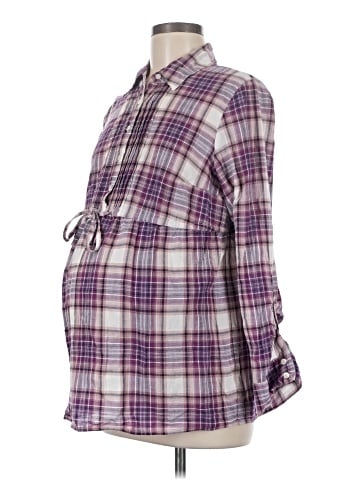 Liz Lange Maternity for Target 3/4 Sleeve Blouse (view 1)