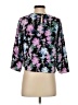 Talbots 100% Polyester Black 3/4 Sleeve Blouse Size S (petite) - photo 2