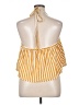 Unbranded Yellow Sleeveless Blouse Size XL - photo 2