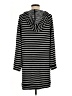 Max Studio Stripes Black Casual Dress Size L - photo 2