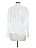 Assorted Brands 100% Polyester White Long Sleeve Blouse Size M - photo 2