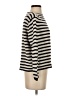 Vince. Stripes Ivory Turtleneck Sweater Size XS - photo 4