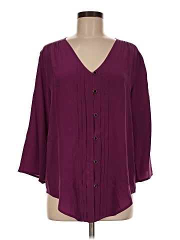 Yumi Kim 3/4 Sleeve Silk Top (view 1)