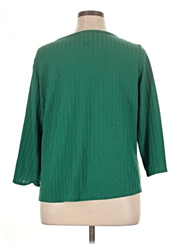 NY Collection 3/4 Sleeve Blouse (view 2)