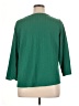 NY Collection Green 3/4 Sleeve Blouse Size 1X - photo 2