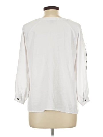 Adrienne Vittadini Long Sleeve Blouse (view 2)