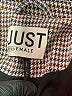 Just Female Houndstooth Gray Blazer Size XS - photo 6
