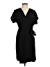 Bobeau Solid Black Casual Dress Size M - photo 1