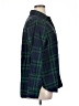 Old Navy 100% Cotton Plaid Green 3/4 Sleeve Button-Down Shirt Size XL - photo 4