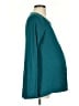 Isabel Maternity Teal Long Sleeve Top Size S - photo 4