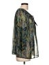 Assorted Brands 100% Polyester Green 3/4 Sleeve Blouse Size L - photo 4