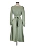 Shein 100% Polyester Green Casual Dress Size 4 - photo 1