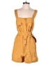 First Monday Solid Yellow Romper Size S - photo 1