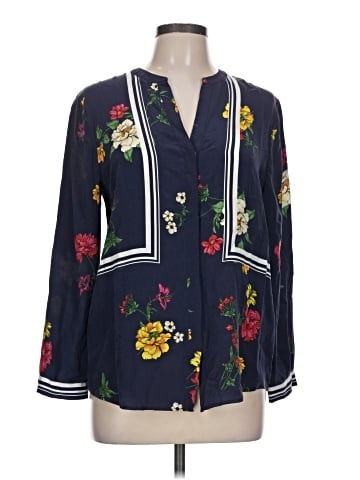 Joie 3/4 Sleeve Silk Top (view 1)