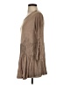 Assorted Brands 100% Rayon Tan Long Sleeve Blouse Size S - photo 5
