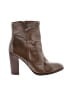 Ivanka Trump 100% Leather Brown Ankle Boots Size 9 - photo 1