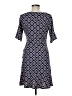 NY Collection Blue Casual Dress Size M - photo 2