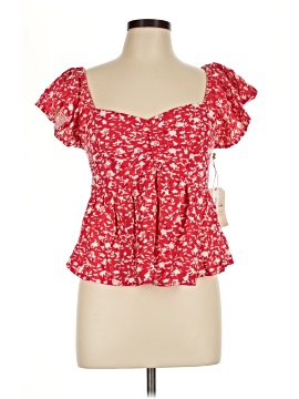 Midnight Sky Short Sleeve Blouse
