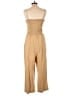 Intermix Solid Tan Jumpsuit Size 10 - photo 2